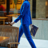 Женский синий деловой костюм Lisa Prior